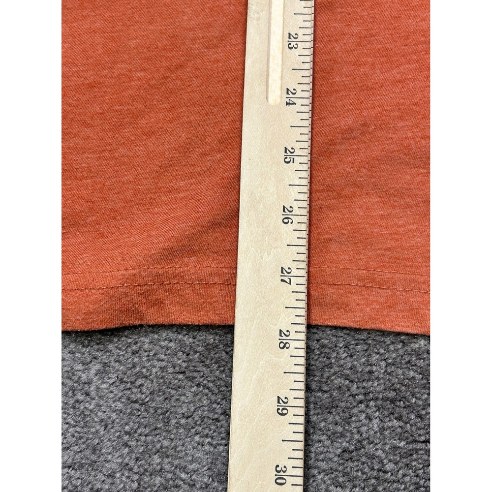 Howler Brothers Long Sleeve T-Shirt Mens Medium Orange Heather Graphic Austin TX - Picture 6 of 11